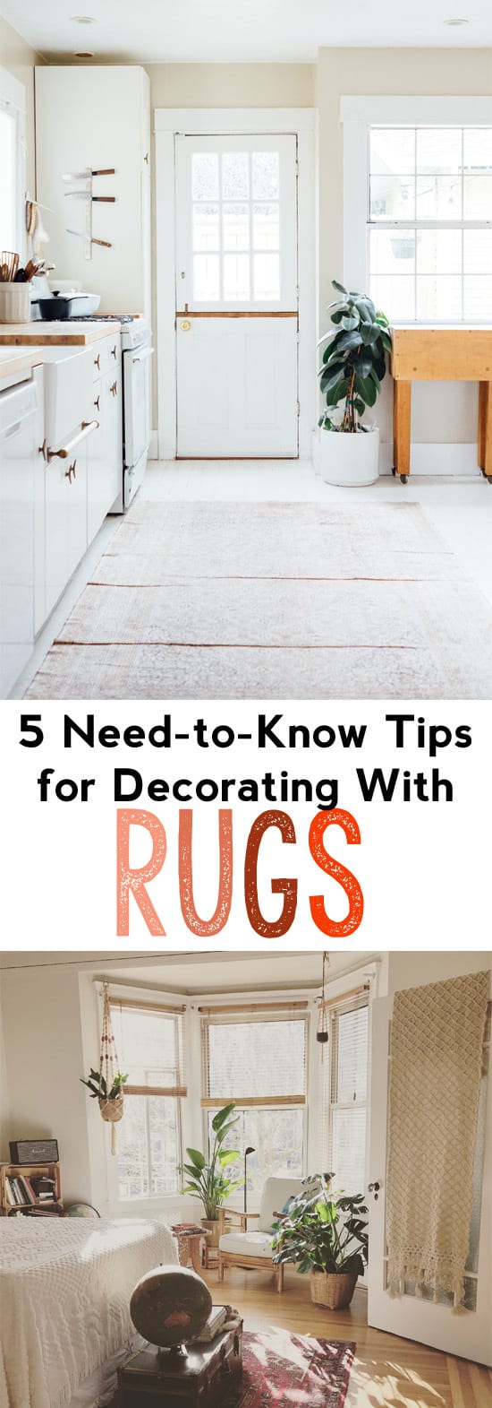 rug decorating tips