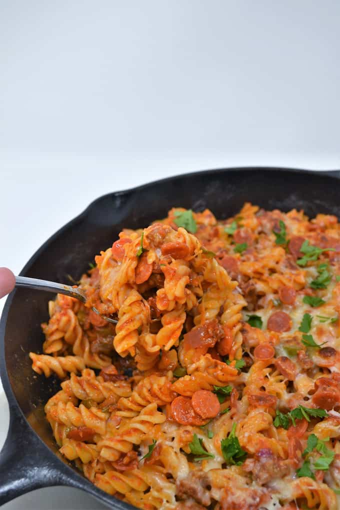 pizza pasta recipe 