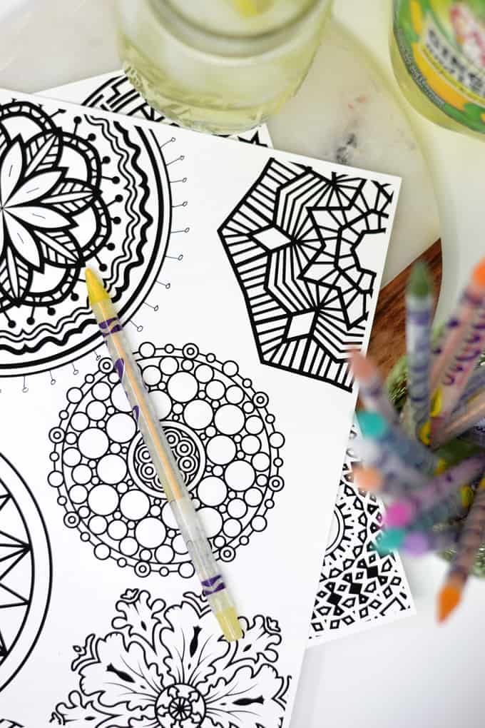 mandala coloring pages 5