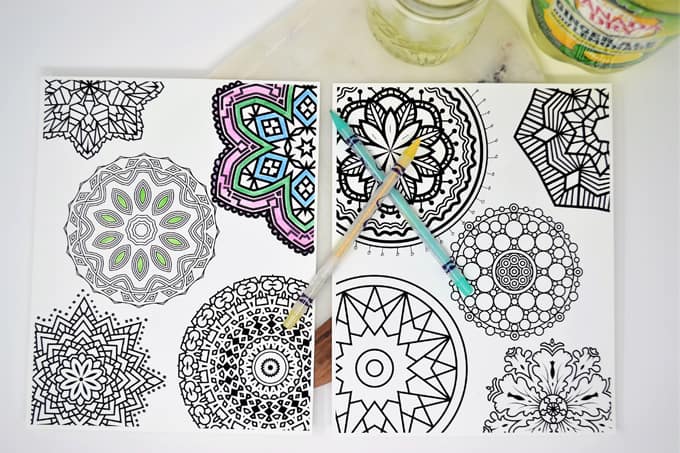 mandala coloring pages 7