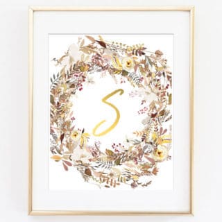 fall wreaths wall art