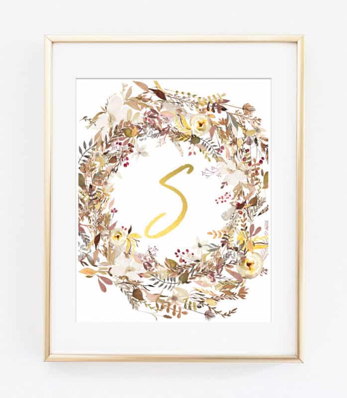 fall wreaths wall art