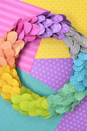 paper wreath 2