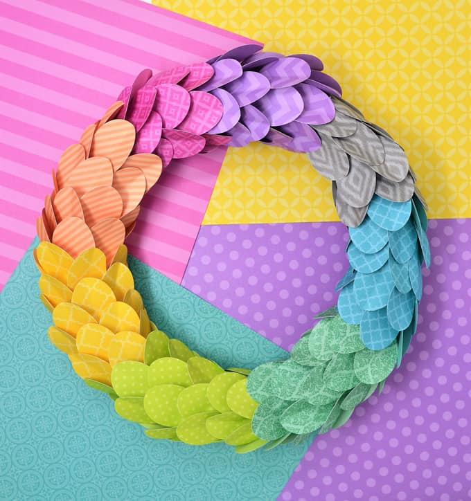 paper wreath 2