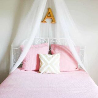 make a bed canopy
