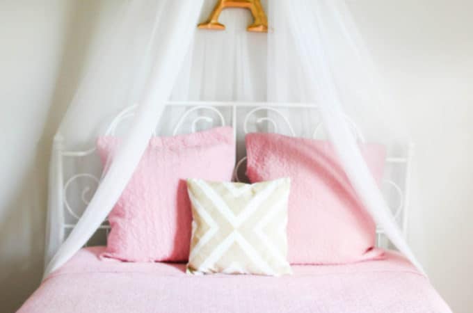 make a bed canopy