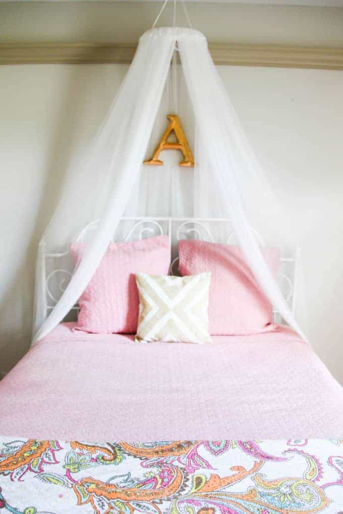 make a bed canopy