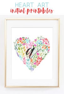 Free Printable Art for Valentines Day