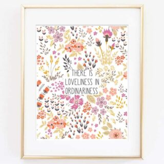 loveliness quote