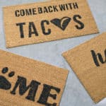 make your own doormat