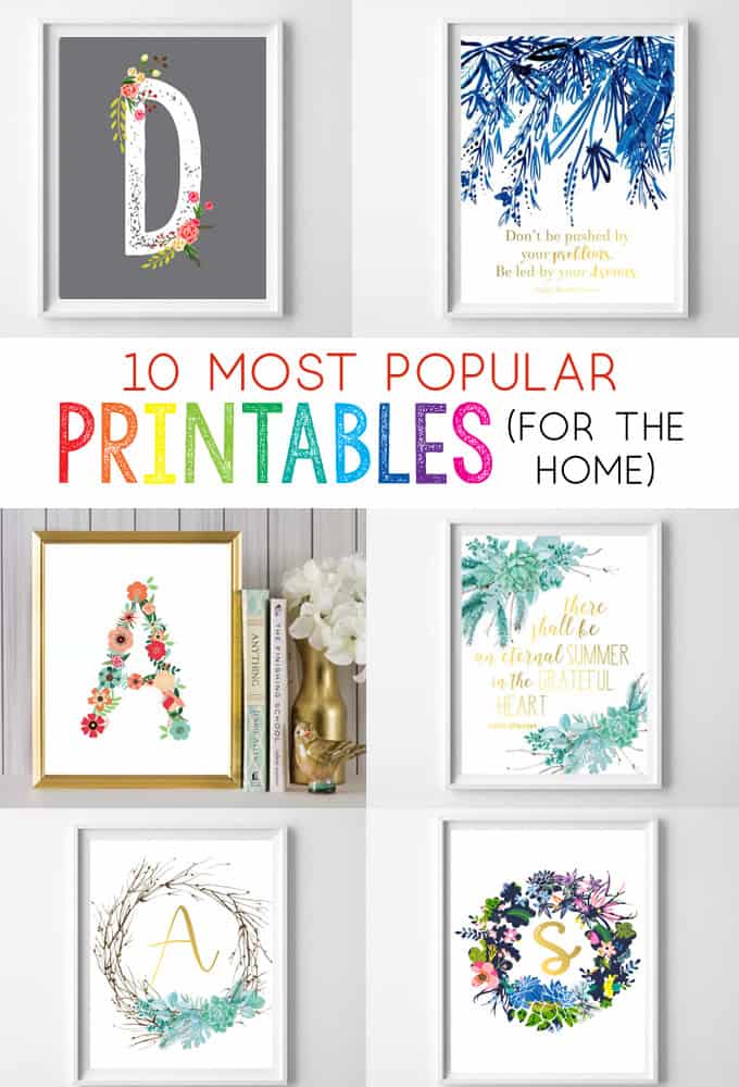 free printables | wall art | cheap wall art | home decor | wall prints | printable art | free prints | wall art ideas