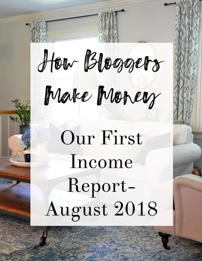 income report | how bloggers make money | make money blogging | craft blog | starting a blog | blogger income report | blogging tips