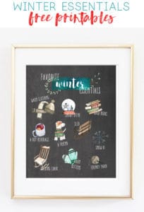 Winter Art {Free Printables}