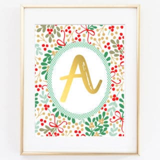 christmas printable art