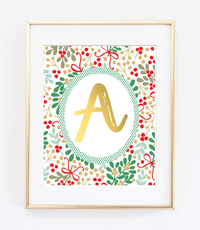 christmas printable art