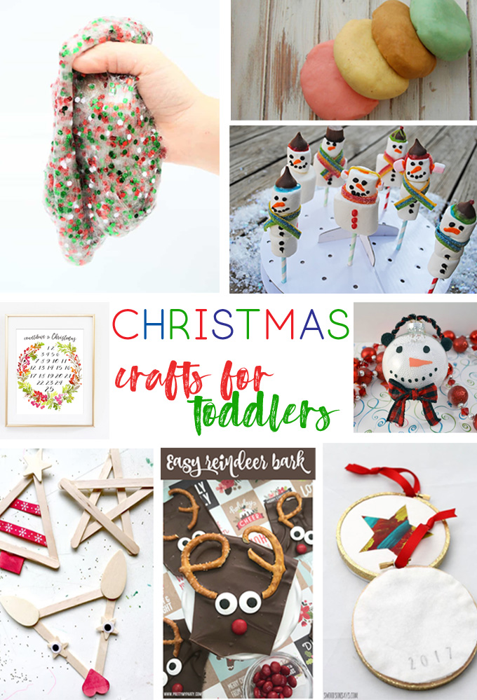 Christmas Crafts for Toddlers - 35 Christmas Crafts for toddlers