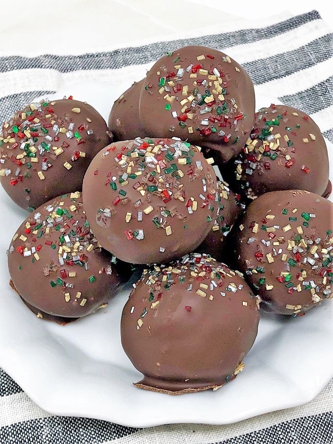 christmas peanut butter balls 7