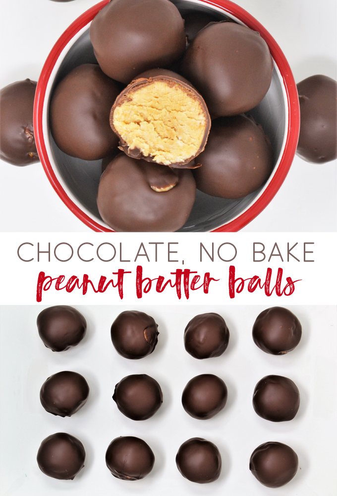 no bake peanut butter balls
