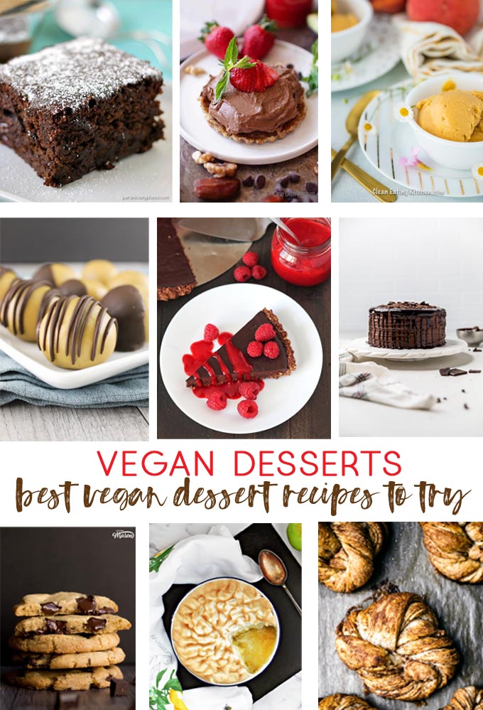 vegan desserts | vegan recipes | dessert recipes | healthy recipes | vegetarian recipes | easy vegan desserts