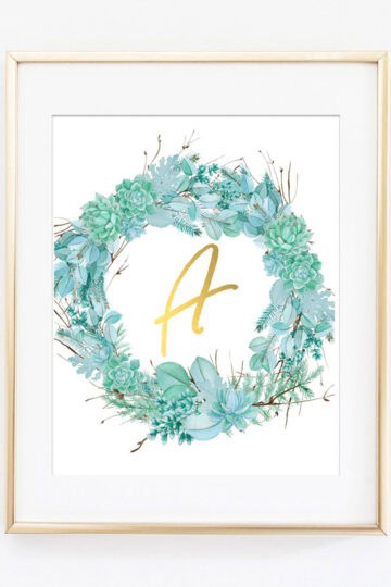 free printables | wall art succulents | cheap art | wall art ideas | twig | floral | succulents
