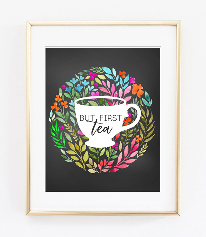 tea printable art 3