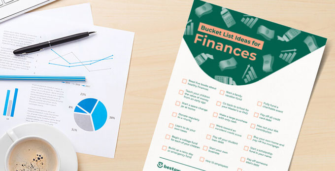 bucket list printable finances