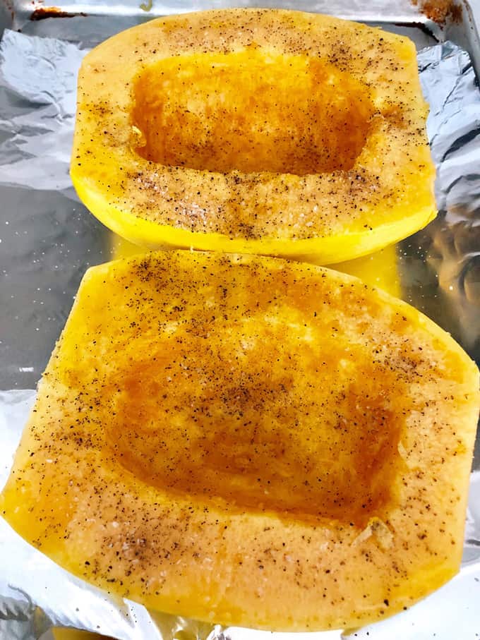 roasted spaghetti squash