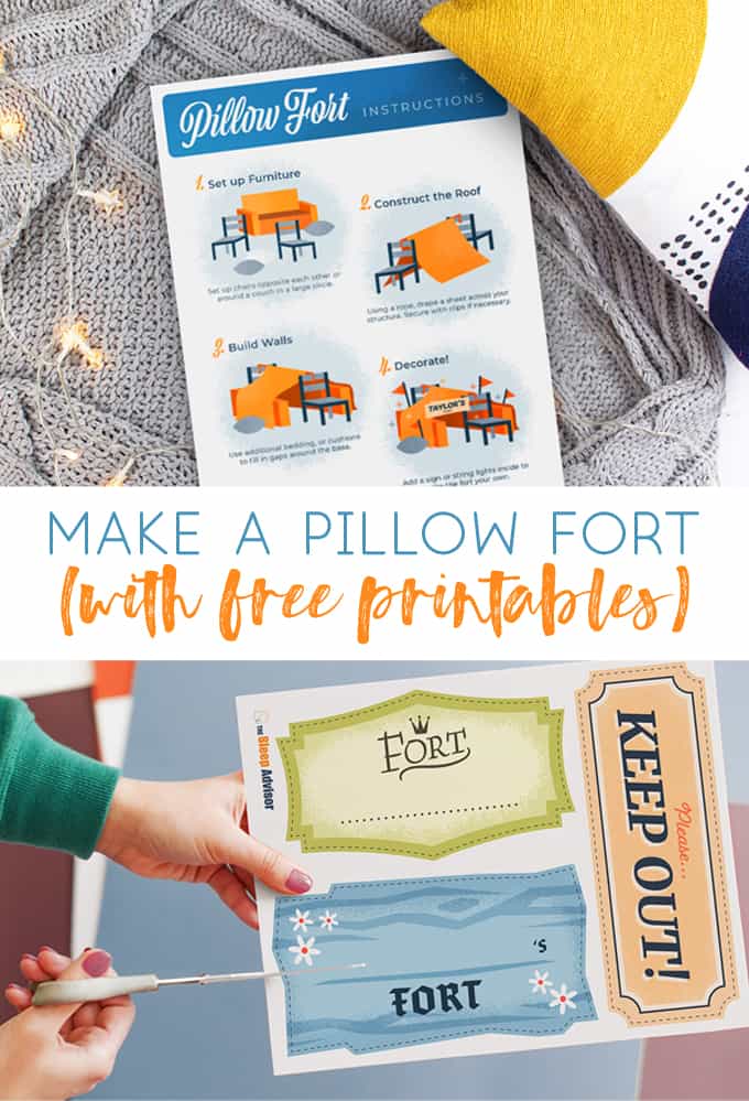 how to make a pillow fort