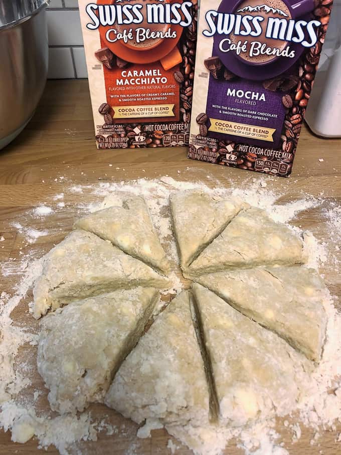 brown sugar cinnamon scones dough