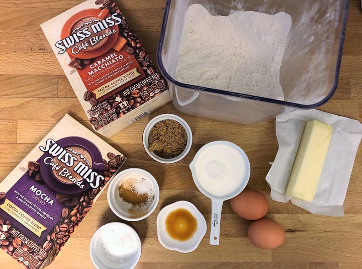 brown sugar cinnamon scones ingredients