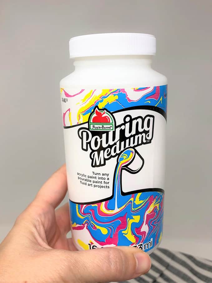 Homemade Paint Pouring Medium Recipe - Our Daily Craft