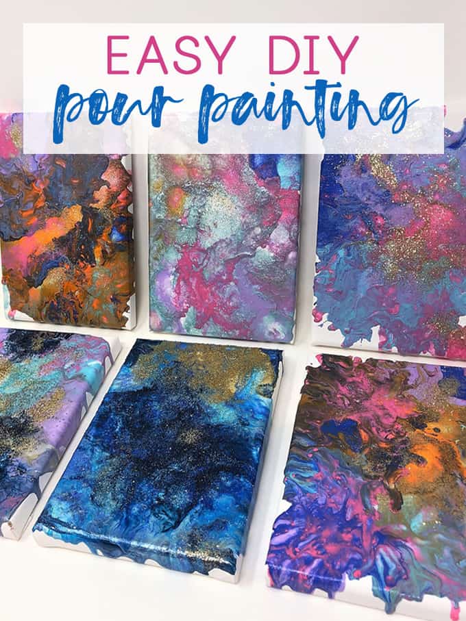 How to Create Pour Paintings