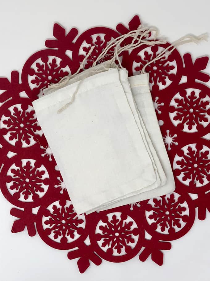 christmas cloth bag