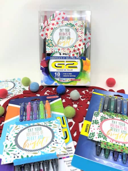 Free Printable Holiday Gift Tags with Pilot Pen