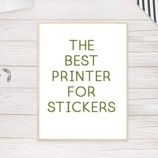 best printer for stickers