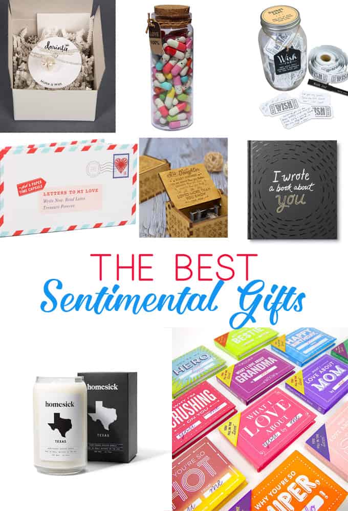 sentimental gift ideas