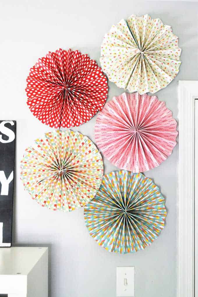 paper rosettes