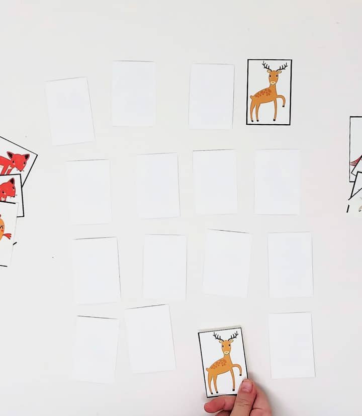 printable woodland game