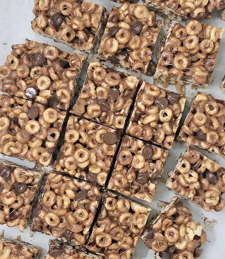 chocolate cheerios bars 2