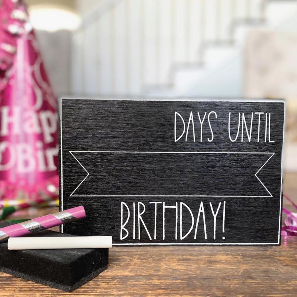 Birthday Countdown Ideas {Countdown Calendar Products and DIYs}