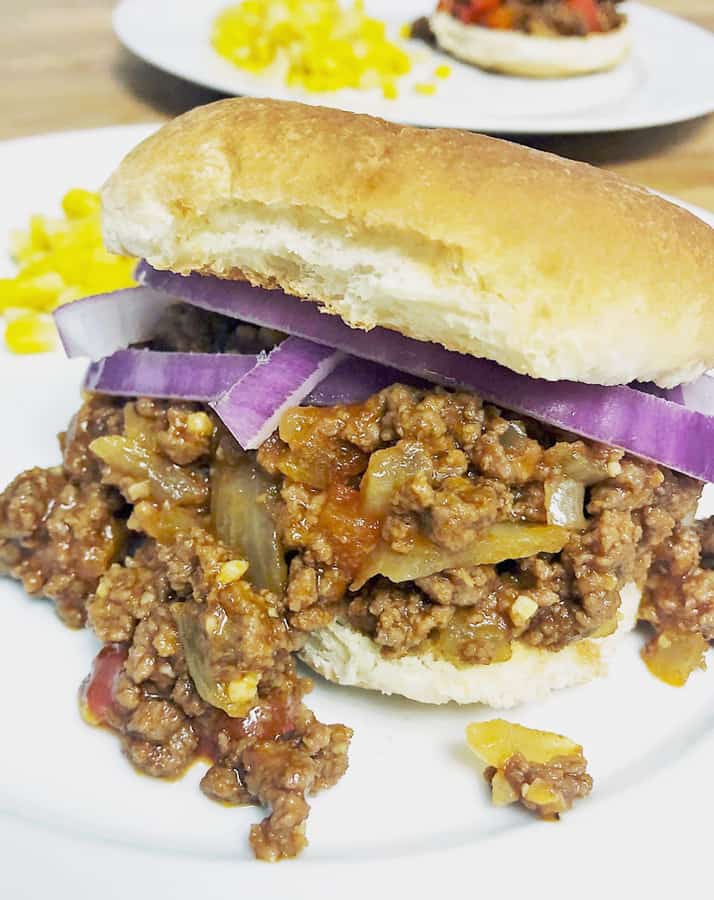 Easy, Homemade Sloppy Joes