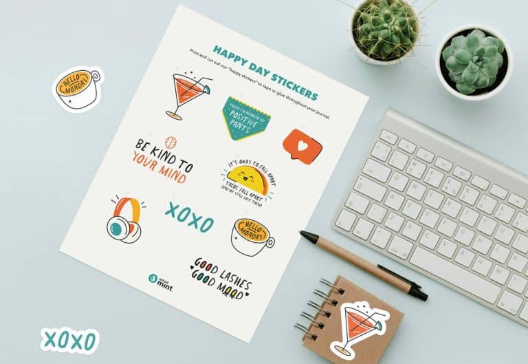 bullet journal stickers