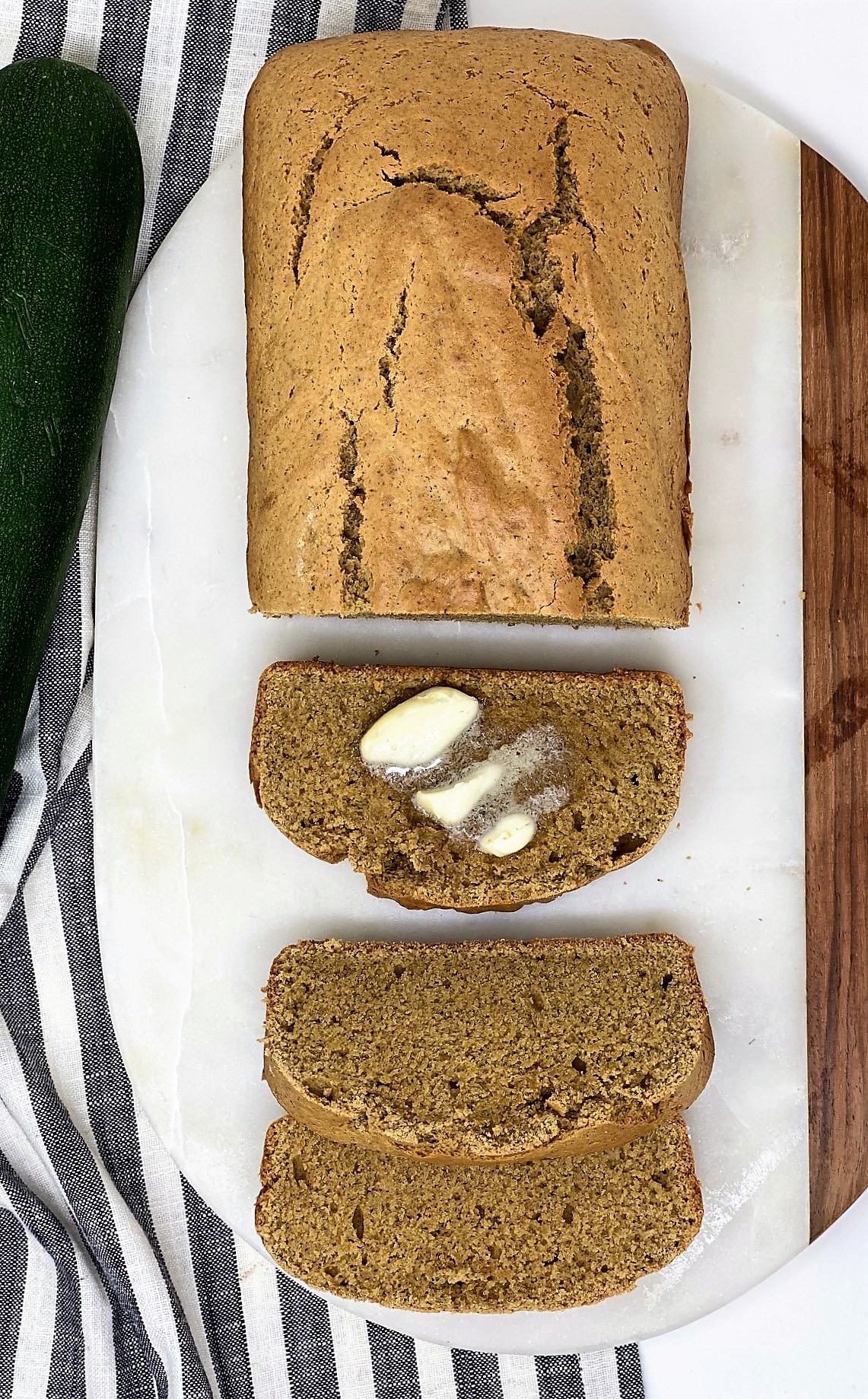 healthy zucchini bread