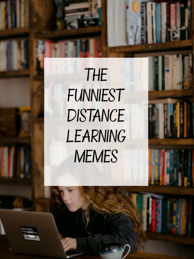 Distance Learning Memes {The Most Relatable Memes on Online Learning and Virtual Learning} Story