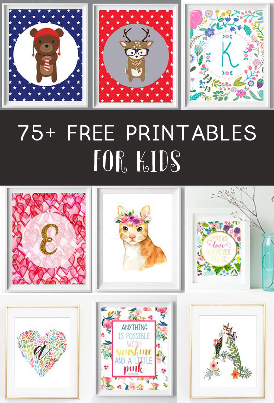 free printables kids