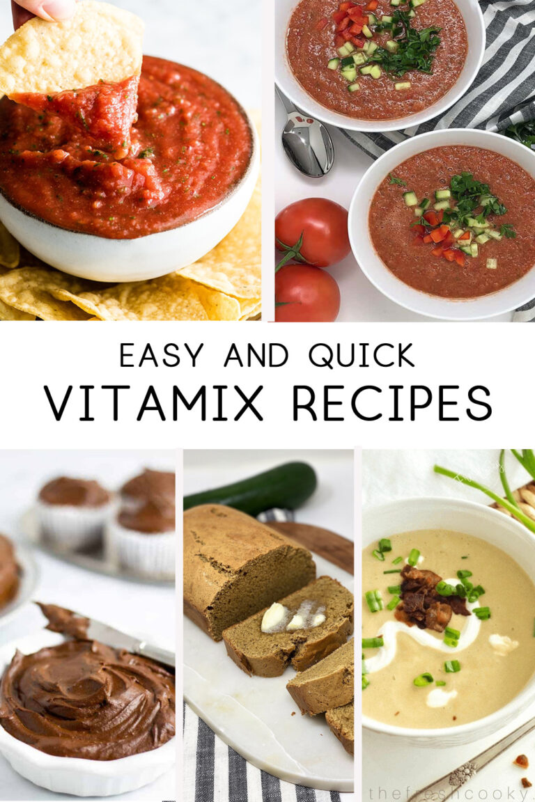 Vitamix Recipes {The Best, Easy Recipe Ideas Using Your Vitamix Blender}