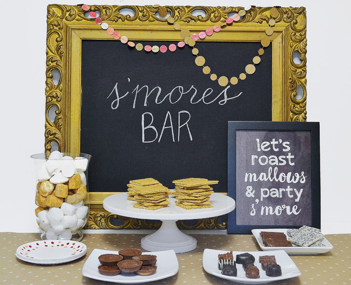 s'mores bar