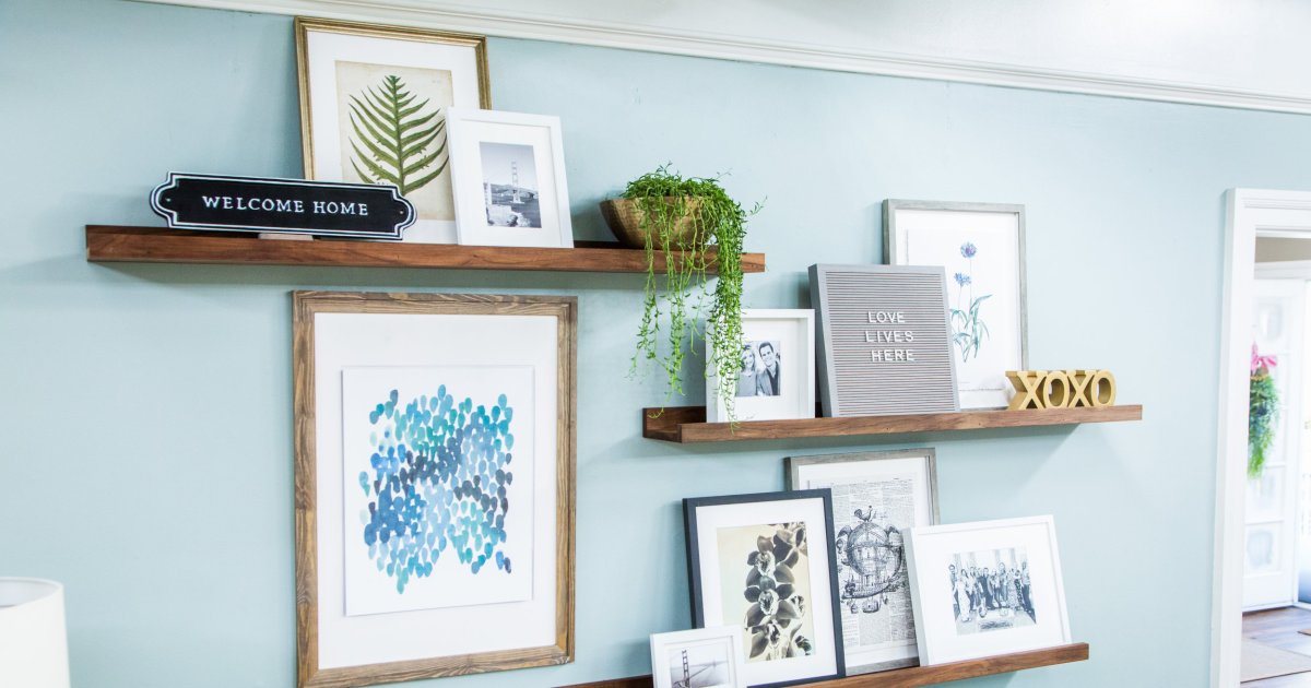 Picture Rail Wall Ideas