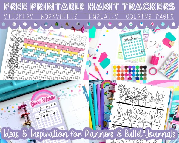 Weekly Planner Printables {Free for Your Happy Planner}