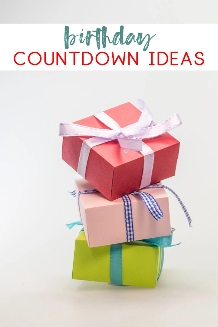 Birthday Countdown Ideas {Countdown Calendar Products and DIYs}